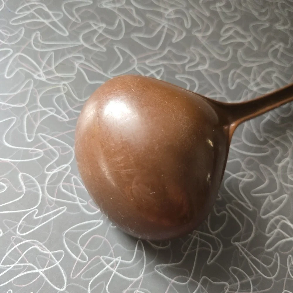 Foley Brown Nylon Plastic Soup‎ Ladle Utensil Kitchen USA Made Vintage